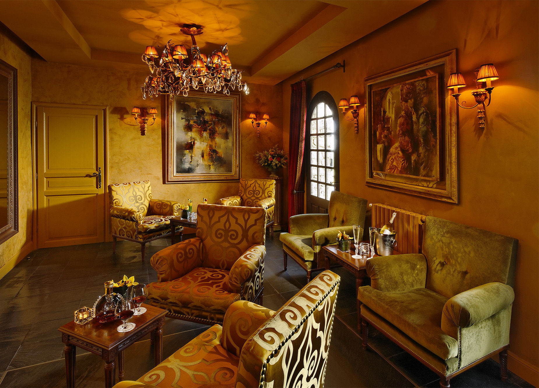 Chateau Eza Èze Interieur foto